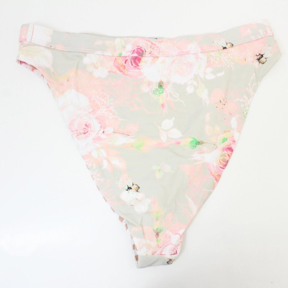 Dippin Daisys Ultra High Waist English Garden Bikini Bottom - Picture 3 of 4